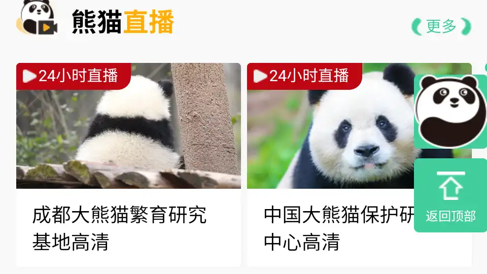 webview熊猫频道