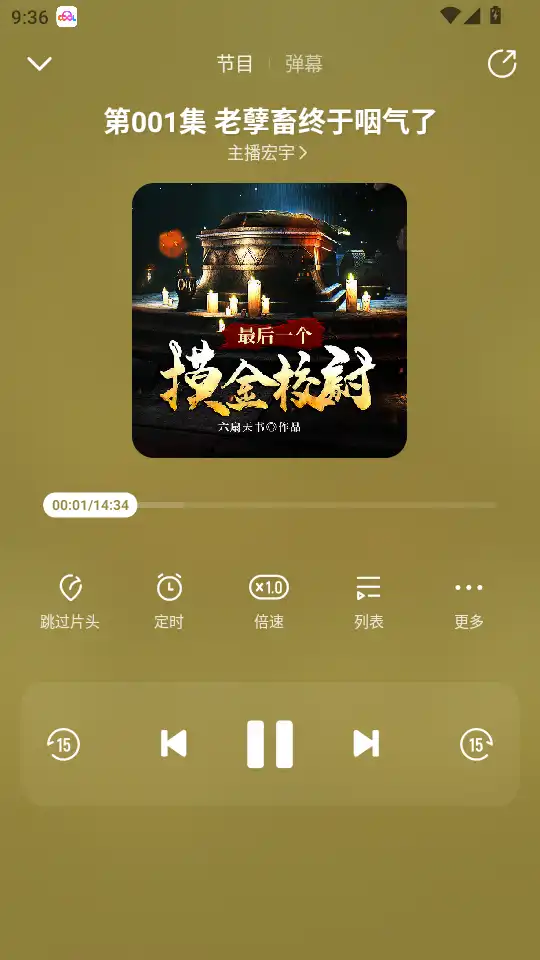 播放界面
