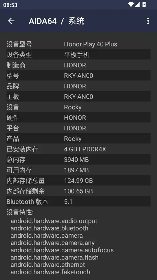 AIDA64手机检测软件纯净版