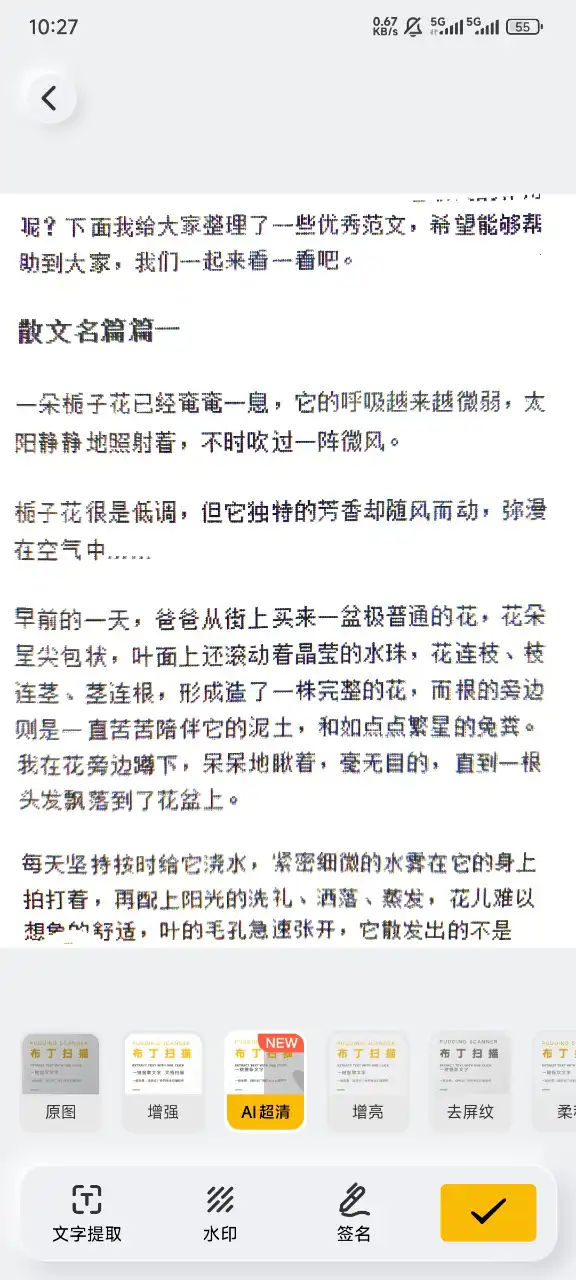 布丁扫描手机免费版