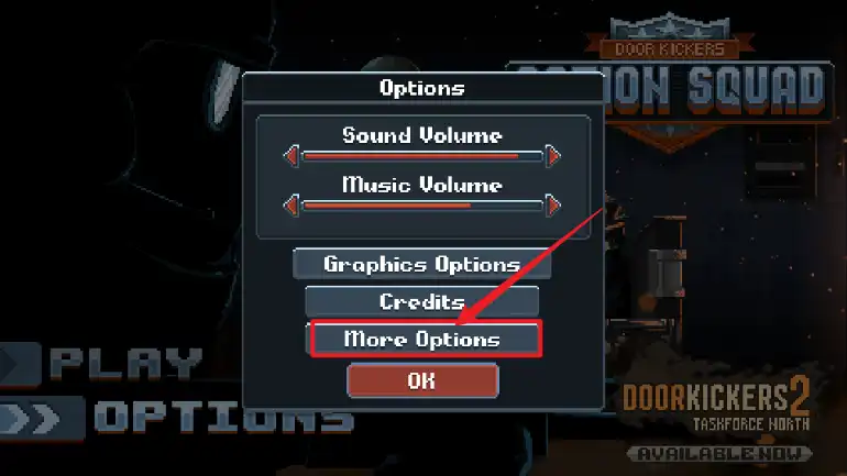 more options more options