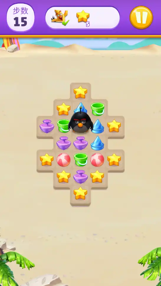 愤怒的小鸟消消乐无限金币版