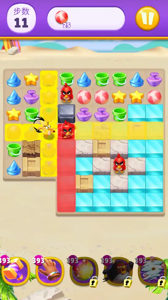 愤怒的小鸟消消乐无限金币版