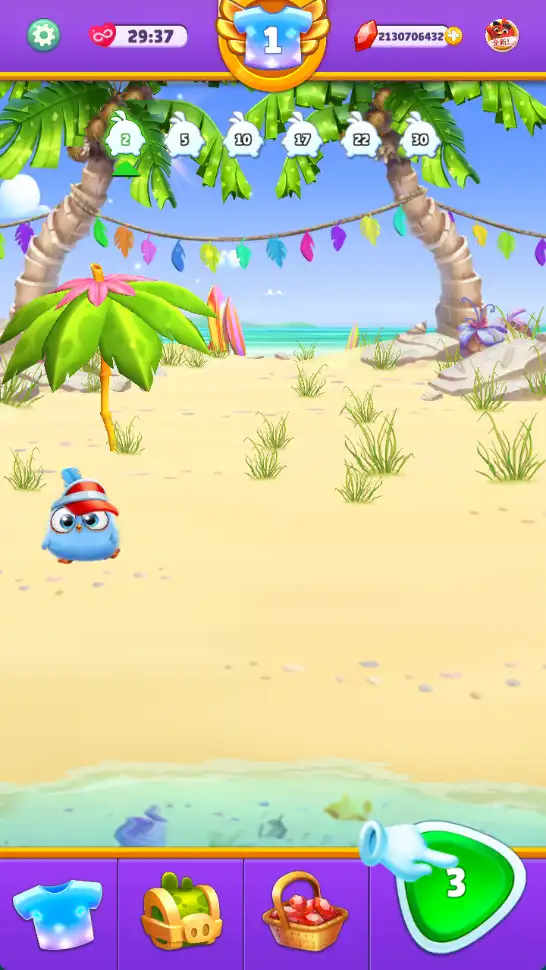 愤怒的小鸟消消乐无限金币版